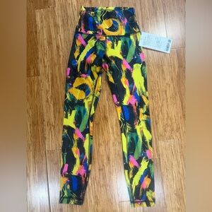 NWT Lululemon Wunder Train HR Tight Multicolor